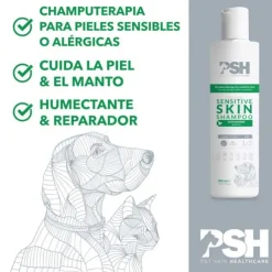 PSH Sensitive Skin Champú para perros y gatos Discount