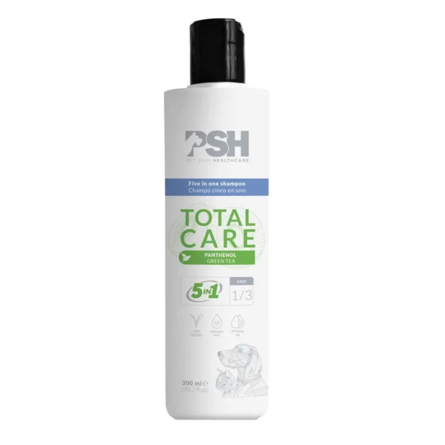 PSH Total Care Champú 5 en 1 para perros y gatos New