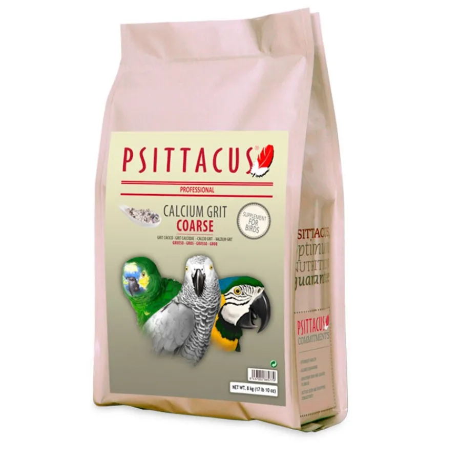 Psittacus Calcium Grit Coarse complemento de calcio para pájaros New