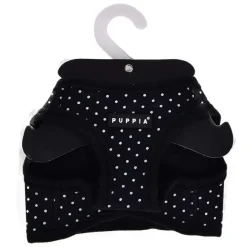 Puppia Dotty Chaleco Negro arnés para perros Clearance