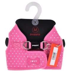 Puppia Dotty Chaleco Rosa arnés para perros