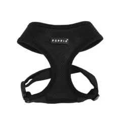 Puppia Soft Arnés Negro para perros Best