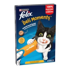 Felix Purina Deli Moments con Pollo Snack líquido para gatos Sale