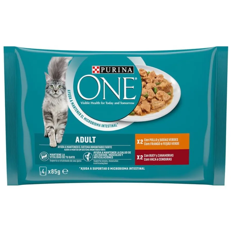 Purina One Adult Sobre en salsa para gatos Discount