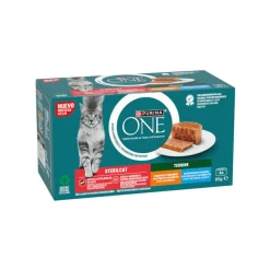 Purina ONE Esterilizado Pollo y Bacalao latas para gatos - Multipack Outlet