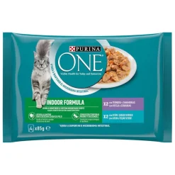 Purina One Indoor Formula Sobre en salsa para gatos Best