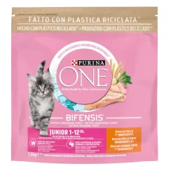 Purina One Junior Bifensis Pollo pienso para gatos New