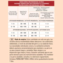 Purina One Mini Active Pollo pienso para perros New