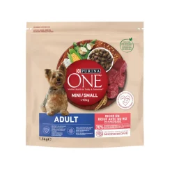 Purina One Mini Adult Bifensis Buey pienso para perros Clearance