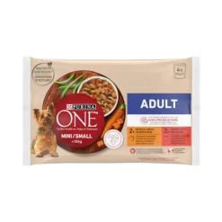Purina One Mini Adult Pollo y Buey sobres para perros Outlet