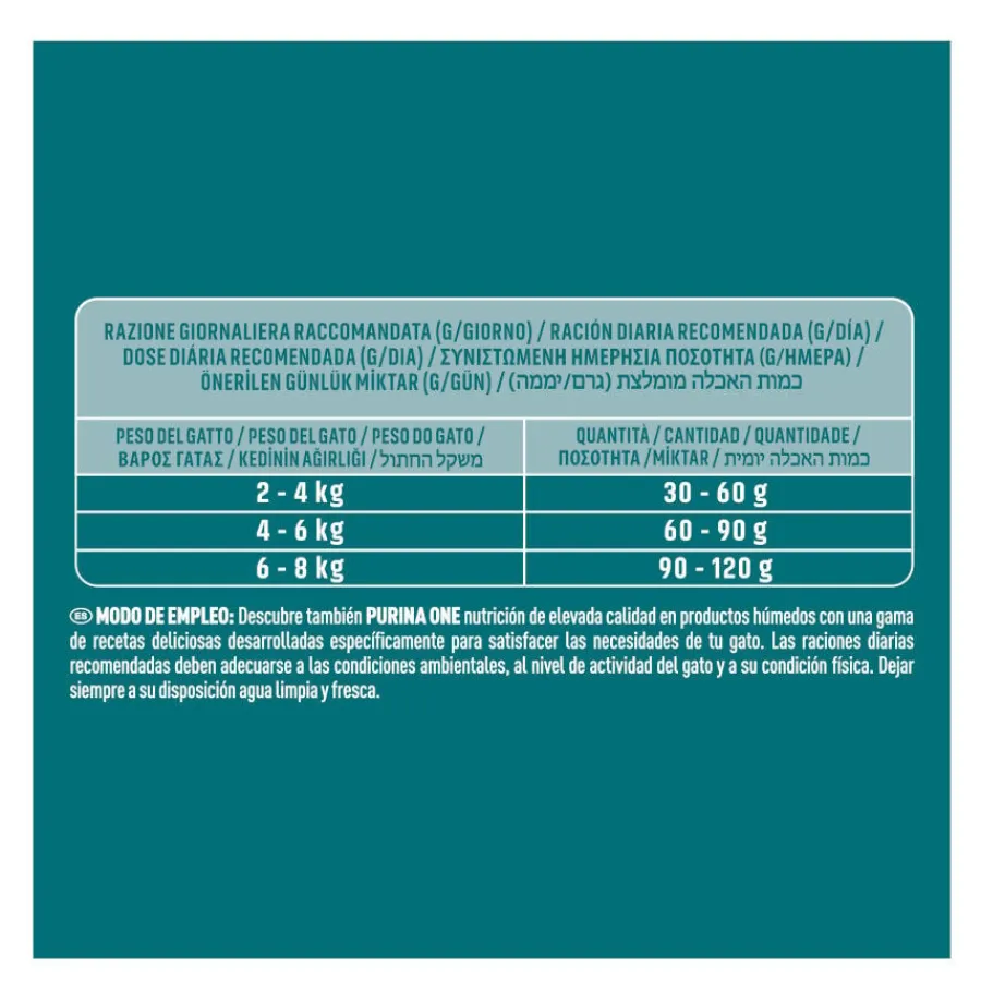 Purina One Senior 11+ Bifensis Pollo pienso para gatos Discount