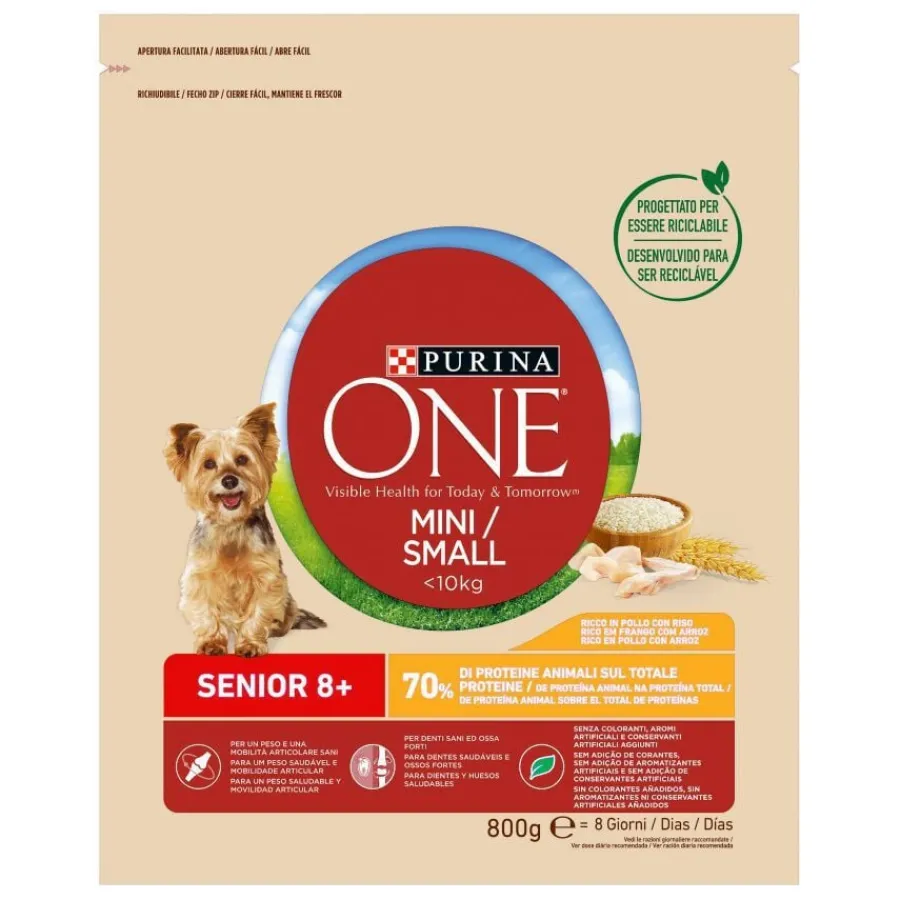 Purina One Senior 8+ Mini pienso para perros Outlet