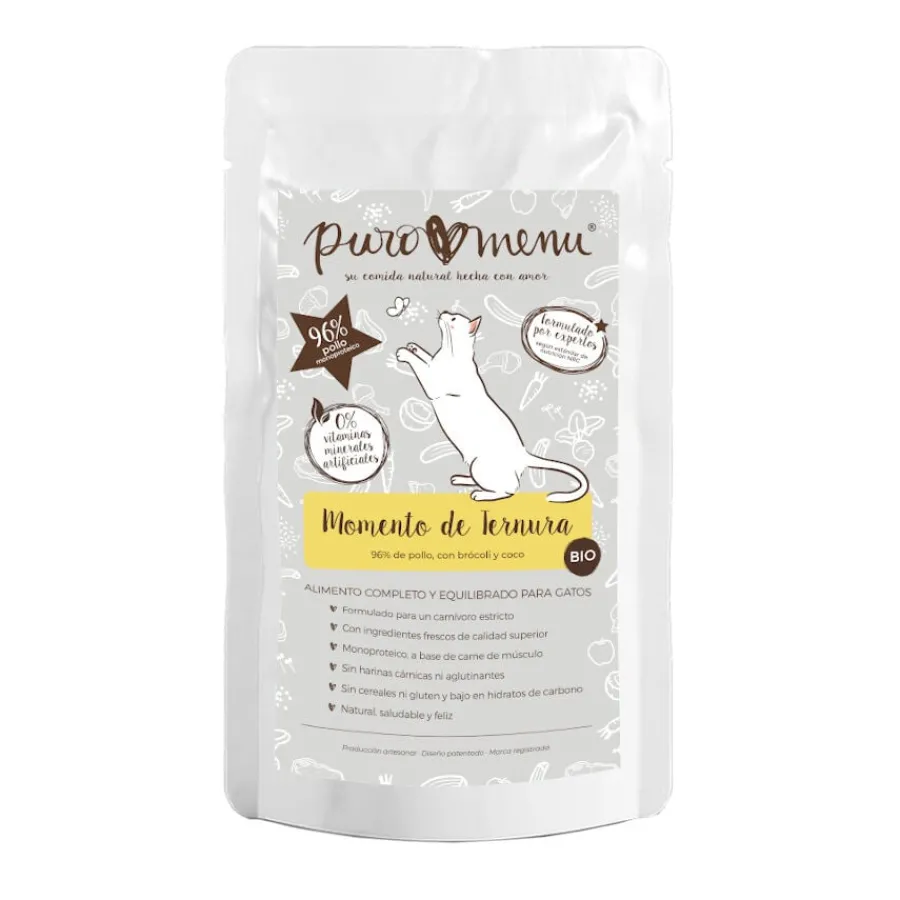 Puromenu Puro Menu Bio Momento de Ternura sobre para gatos Hot