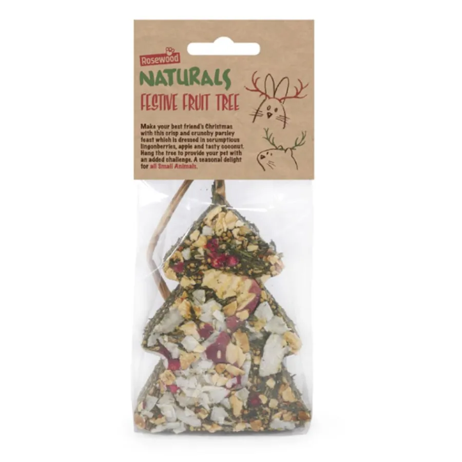 Rosewood Festive Fruit Tree Chuches de Frutas para roedores Outlet