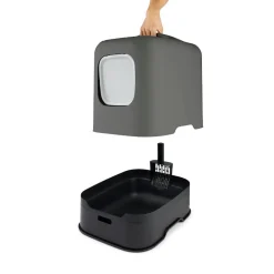Rotho Biala Eco Arenero Antracita para gatos Outlet