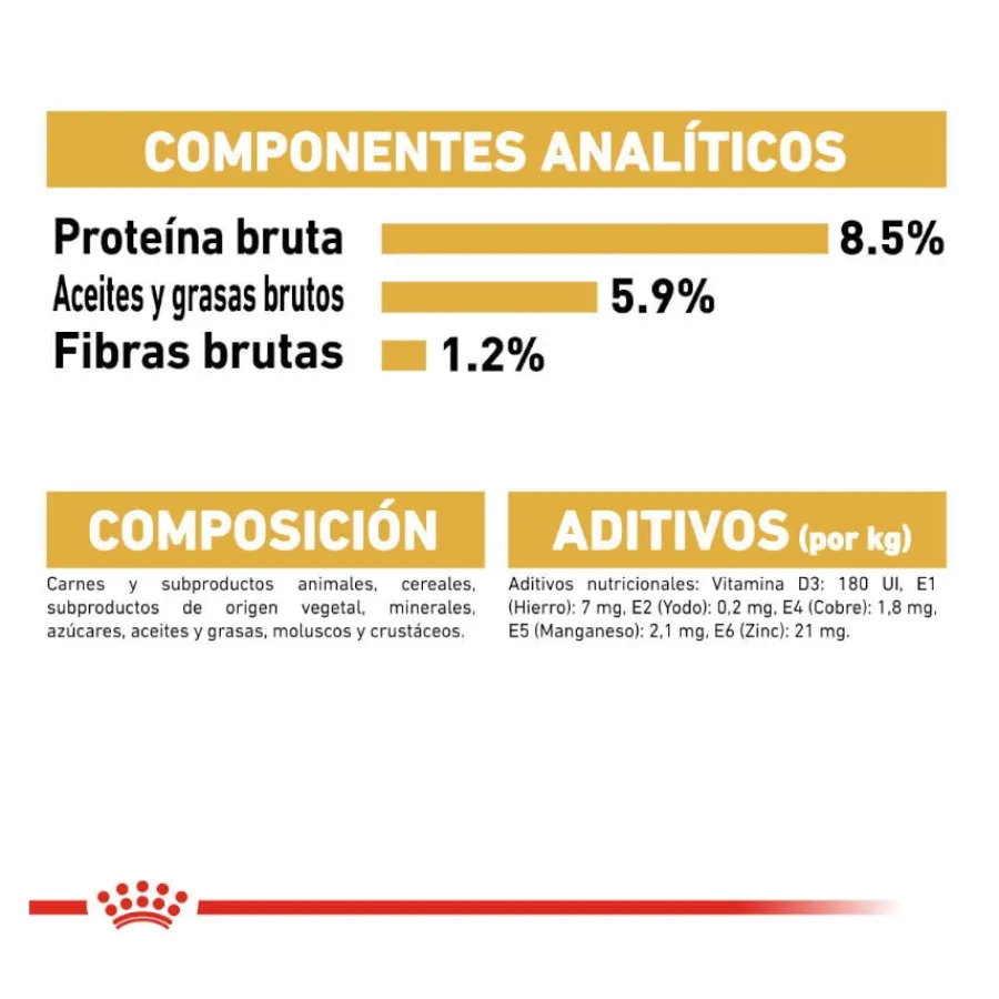 Royal Canin Adult Teckel paté en sobre para perros Discount