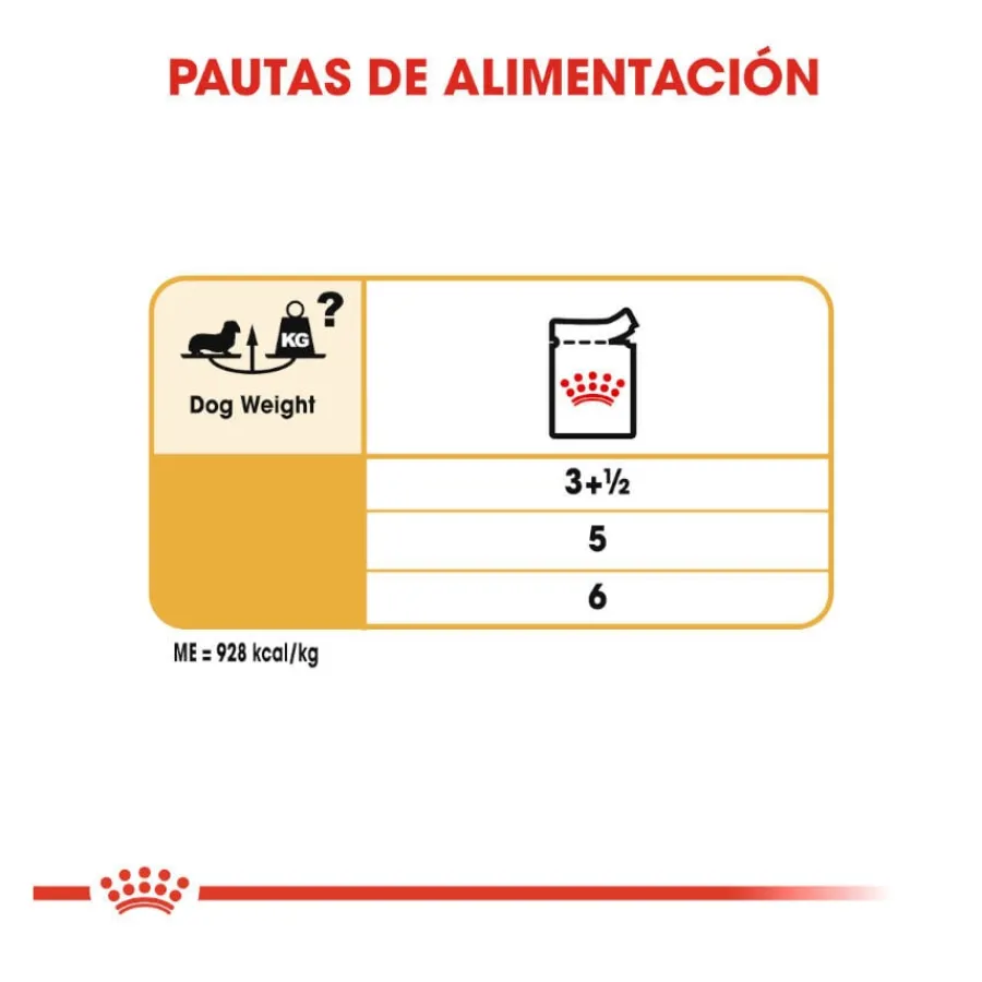 Royal Canin Adult Teckel paté en sobre para perros Discount