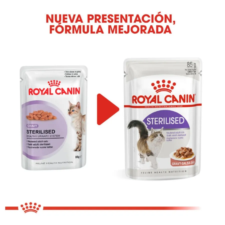 Royal Canin Feline Sterilised Salsa sobres para gato Clearance