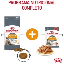 Royal Canin Hair and Skin sobre en salsa para gatos Sale