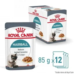 Royal Canin Hairball sobre en salsa para gatos Hot