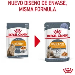 Royal Canin Intense Beauty gelatina sobre para gatos