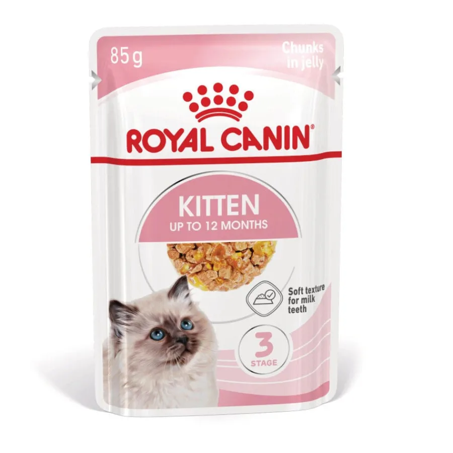 Royal Canin Kitten comida húmeda en gelatina sobre para gatitos Online