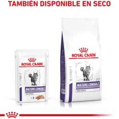 Royal Canin Mature Consult Balance Paté sobre para gatos Online