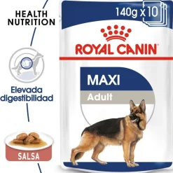 Royal Canin Maxi Adult Carne sobre en salsa para perros New