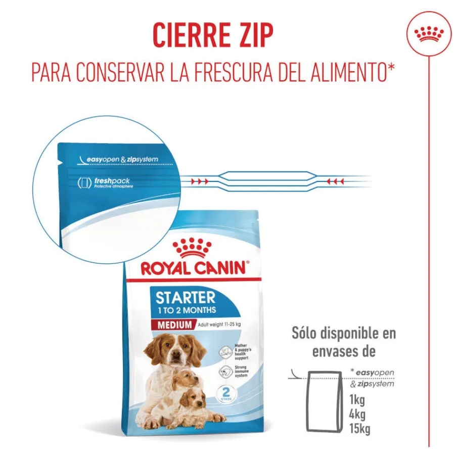 Royal Canin Medium Starter Mother&Baby pienso para perros Clearance