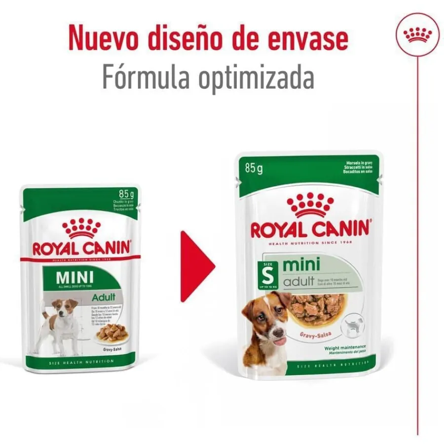 Royal Canin Mini Adult sobre en salsa para perros Best