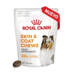 Royal Canin Skin & Coat Chews Adult Suplemento nutricional para perros Outlet