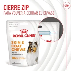 Royal Canin Skin & Coat Chews Adult Suplemento nutricional para perros Outlet