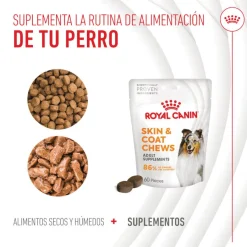 Royal Canin Skin & Coat Chews Adult Suplemento nutricional para perros Outlet
