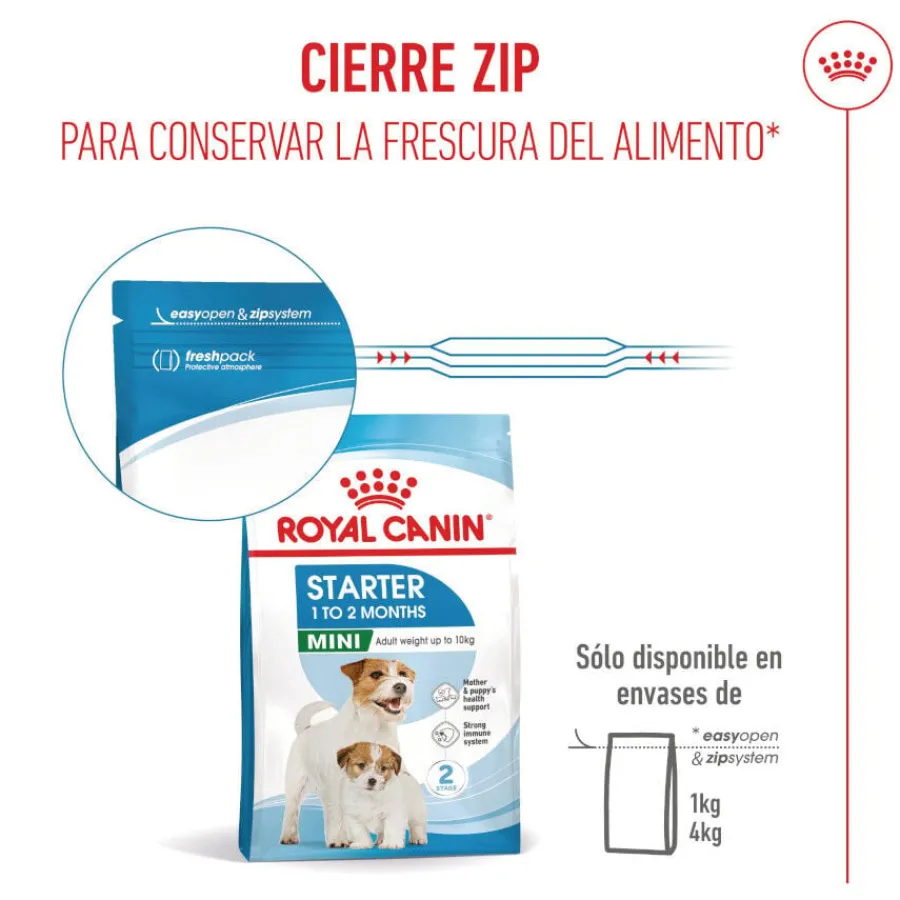 Royal Canin Starter MotheryBaby Mini pienso para perros Online
