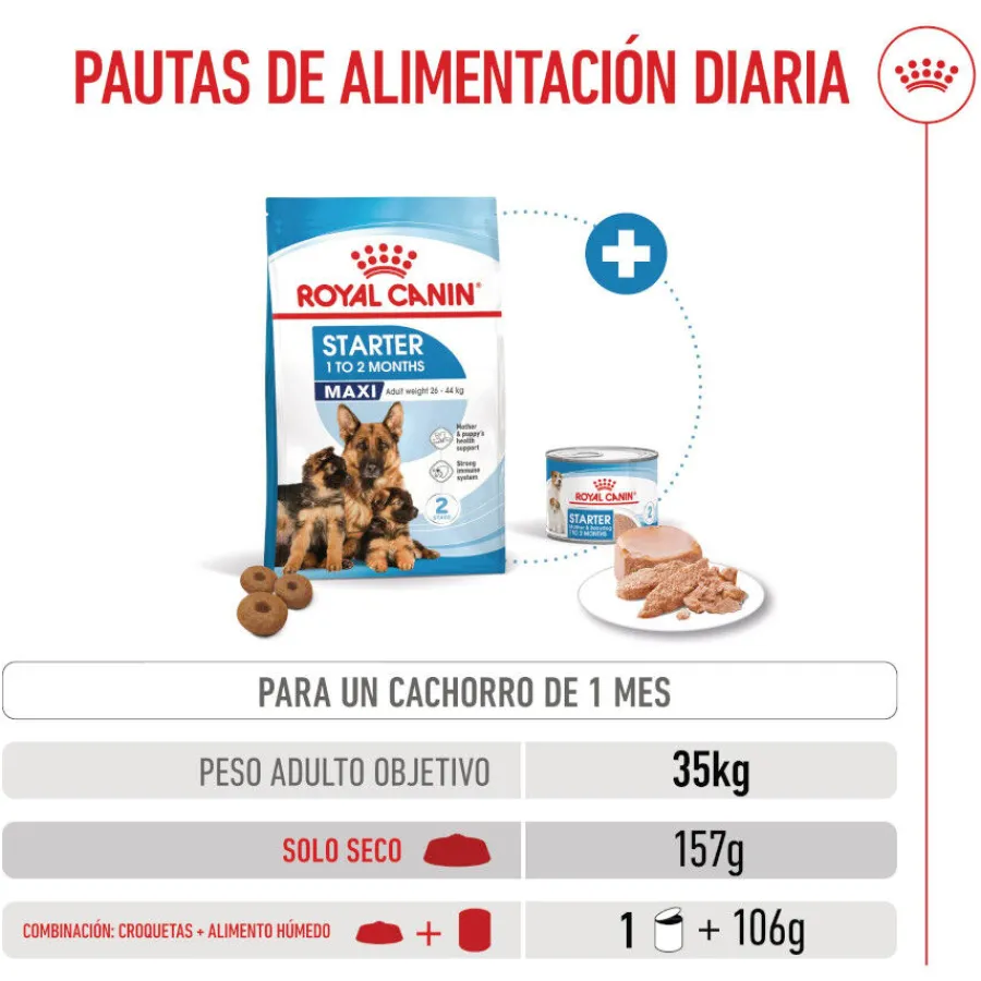 Royal Canin Starter MotheryBaby Maxi pienso para perros Outlet