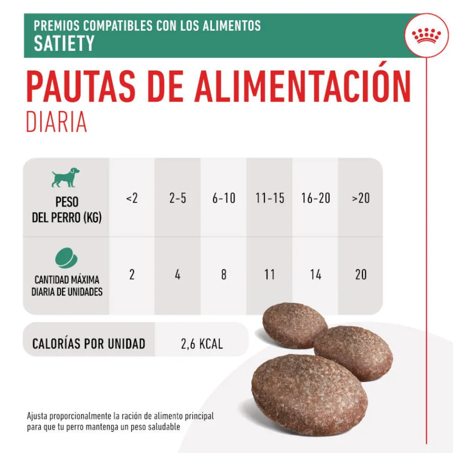 Royal Canin Treats Satiefy Snacks para Perros
