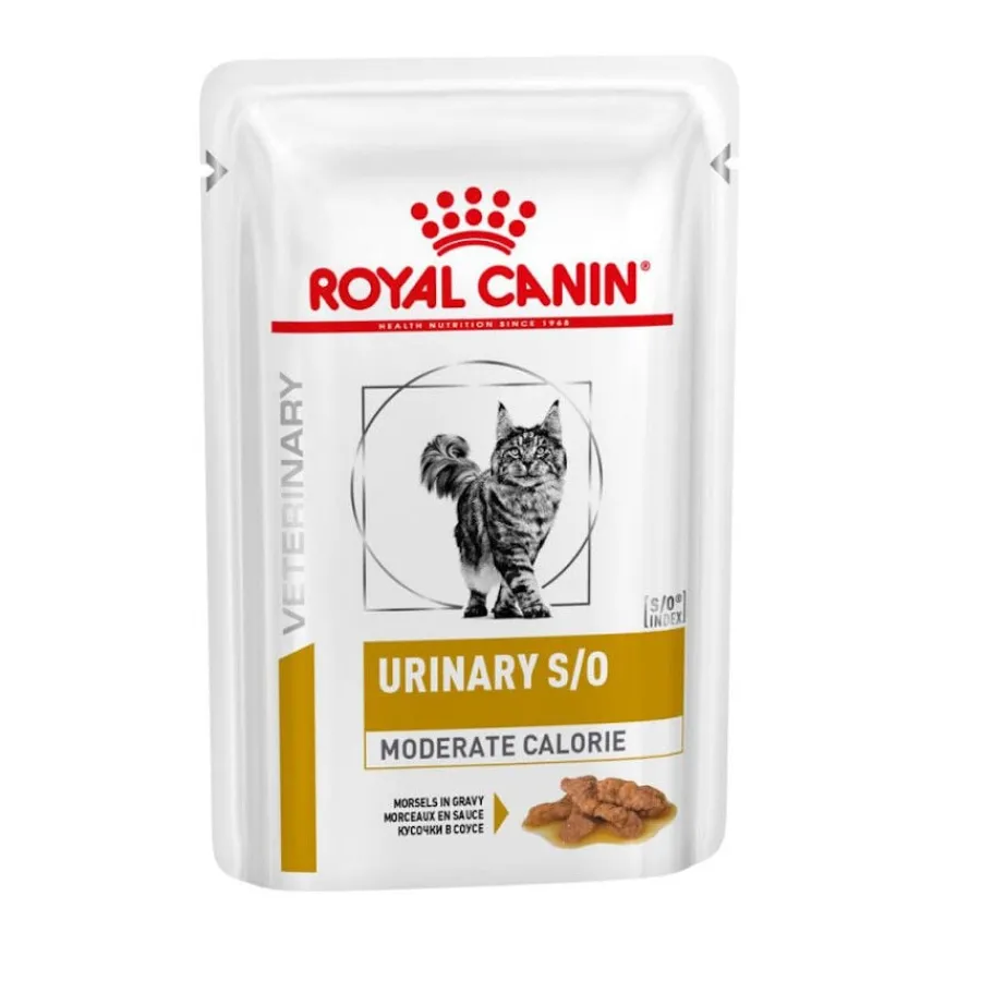 Royal Canin Veterinary Urinary Moderate Calorie sobres para gatos Outlet