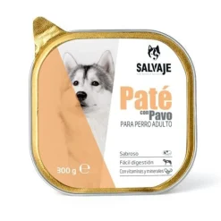 Salvaje Adulto Pavo en Paté tarrina para perros Outlet