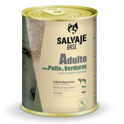 Salvaje Base Adulto Pollo y Verduras lata para perros Outlet