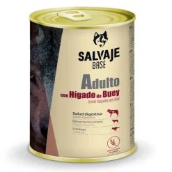 Salvaje Base Hígado de buey Lata para perros Outlet
