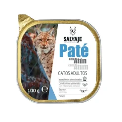 Salvaje Original Adulto Atún en Paté Tarrina para gatos Discount