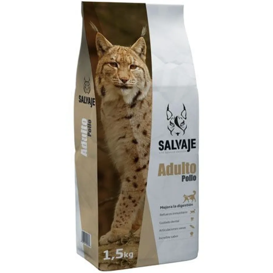 Salvaje Original Adulto Pollo pienso para gatos Sale