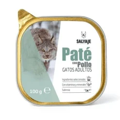Salvaje Original Adulto Pollo en Paté tarrina para gatos Outlet