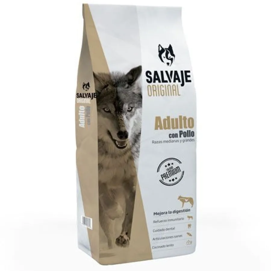 Salvaje Original Pollo pienso para perros Clearance
