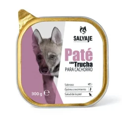 Salvaje Puppy Trucha en Paté tarrina Outlet