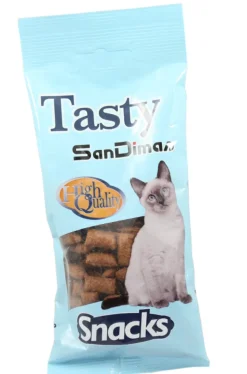 SanDimas Tasty Bocaditos Salmón para gatos Hot