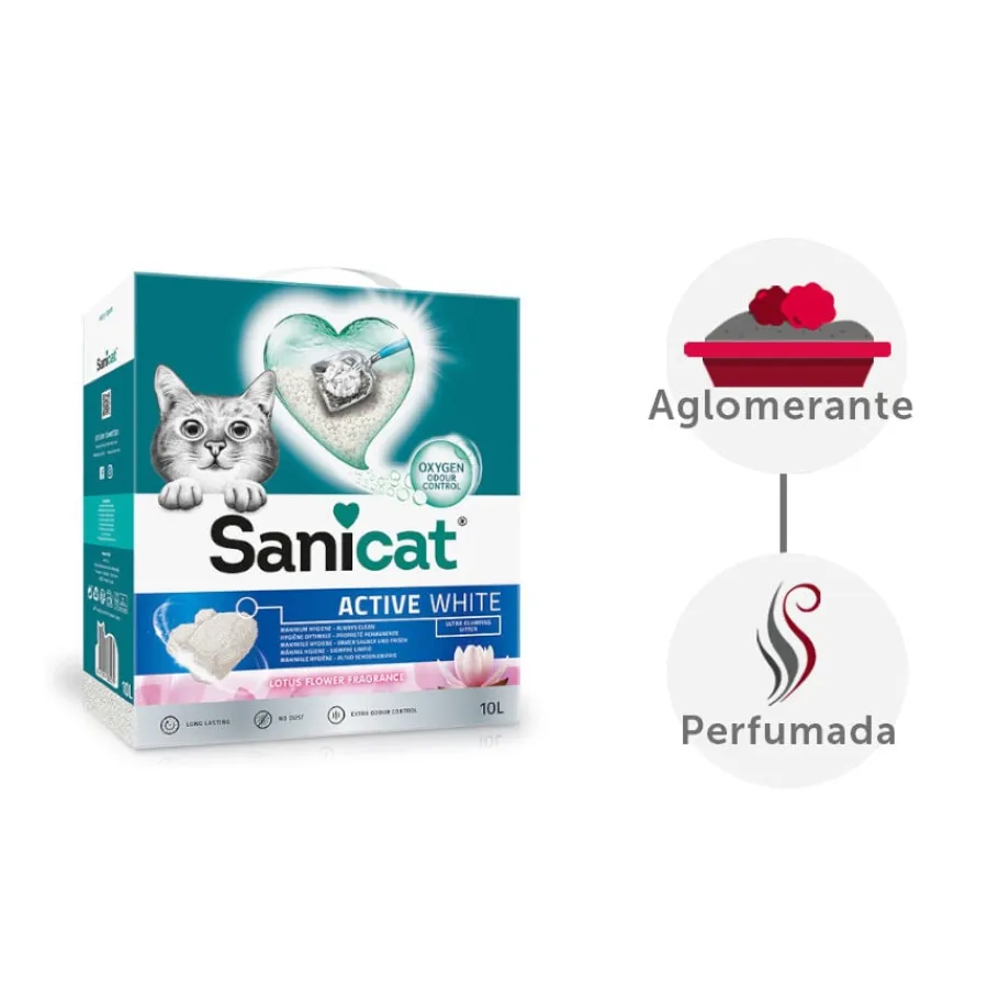 Sanicat Active Lotus Arena Aglomerante para gatos Online