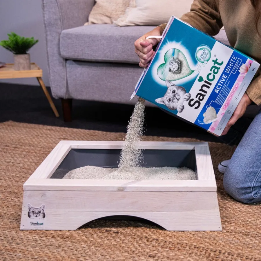Sanicat Active Lotus Arena Aglomerante para gatos Online