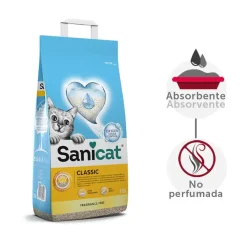 Sanicat Classic Arena absorbente sin perfume para gatos Online