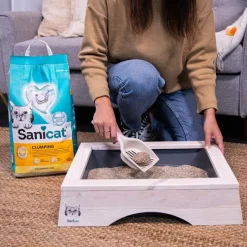 Sanicat Cumpling Arena Aglomerante sin perfume para gatos Sale